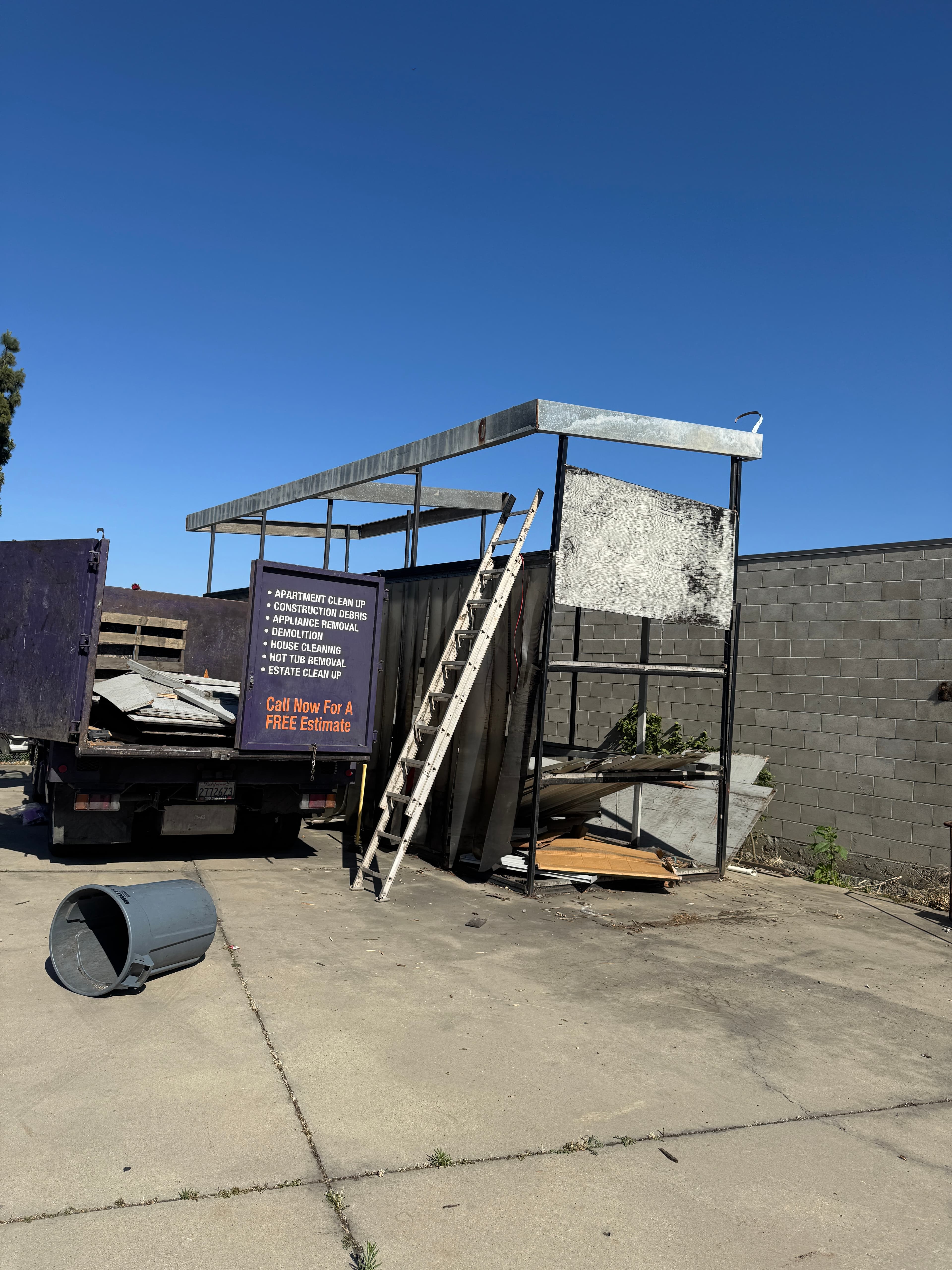 Construction Debris Hauling